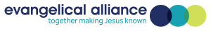 Evangelical alliance logo with the words together making Jesus known