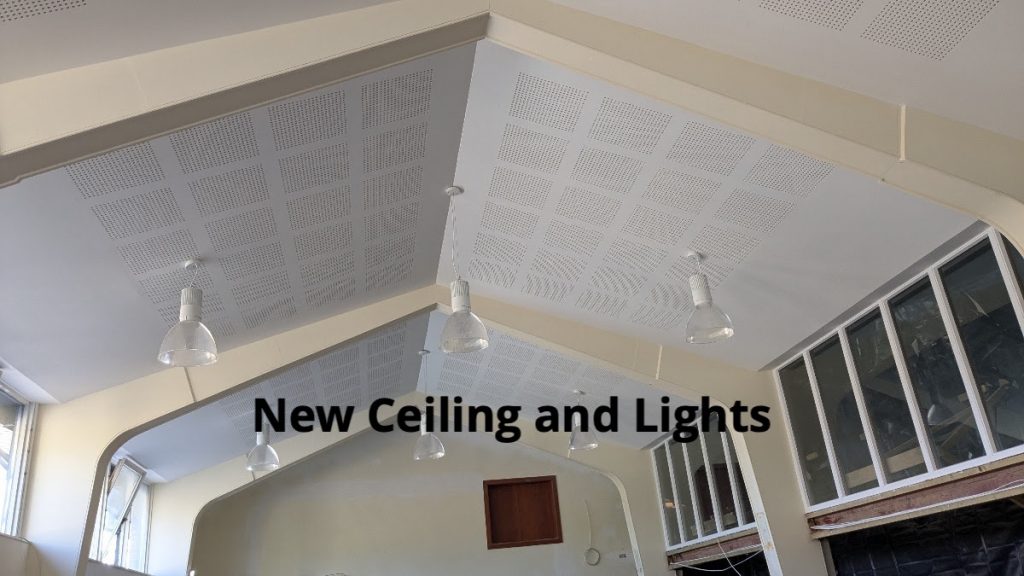 New Ceiling and Lights